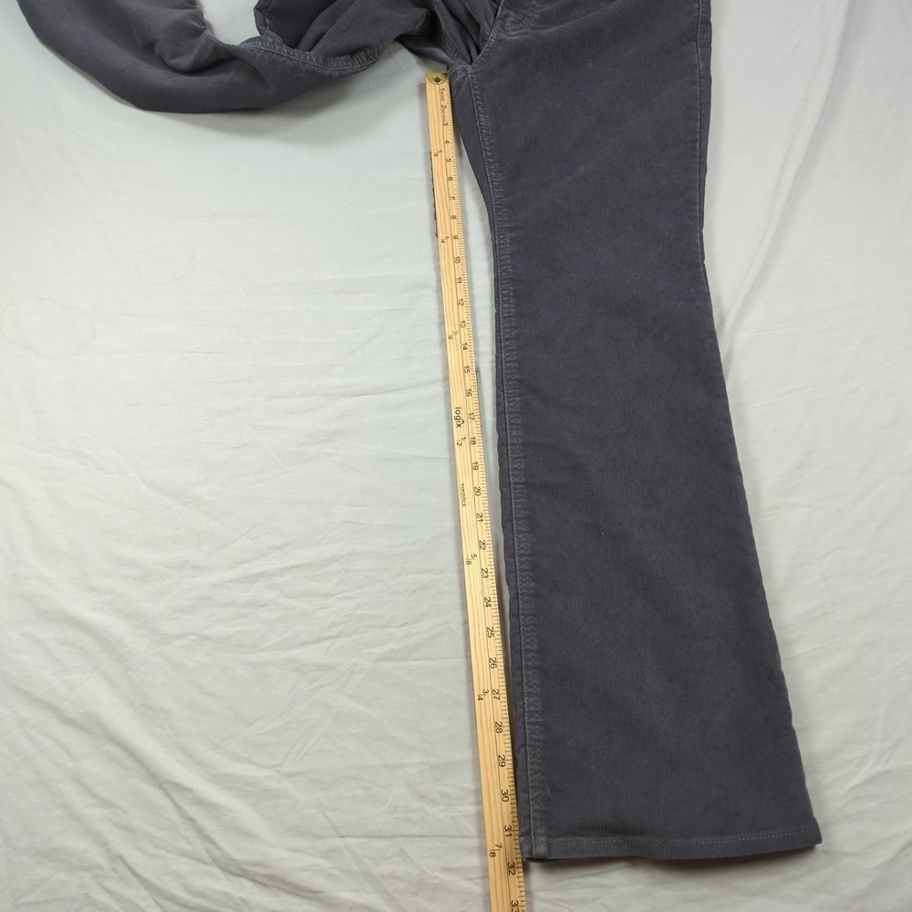 Levis Jeans Womens 31 Black Superlow Boot Cut Corduroy Classic Western Cowgirl - Picture 4 of 16